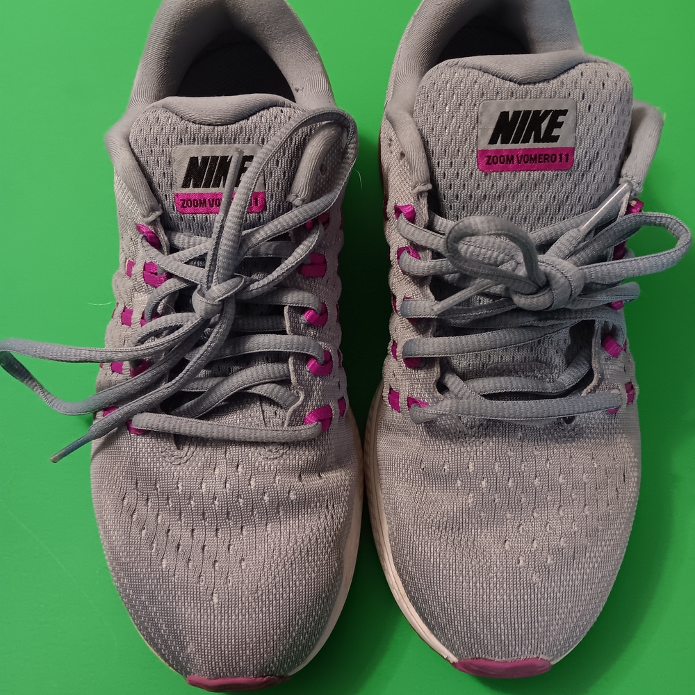 2015 Nike Zoom Vomero 11 Running Shoes (818100-405) Preowned Women's Size 8 - Picture 2 of 12